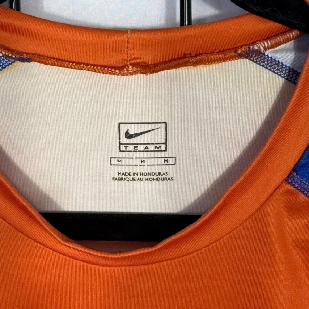 Nike Team‎ Florida Gators Performance Shirt Mens Medium Orange Graphic Sleeve